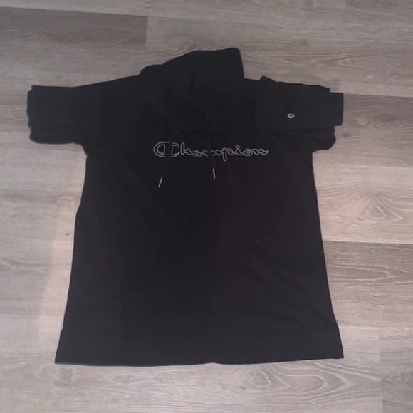 COPY - Black champion hoodie (barely worn) - Picture 2 of 2